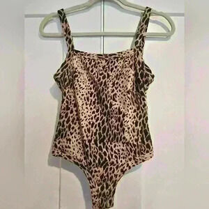 Zulu & Zephyr Animal Print One-piece Swimsuit Size XS